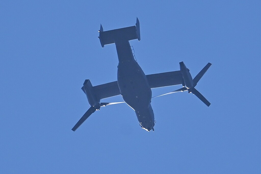 菜園・入間航空祭のオスプレイ