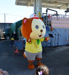 東村山でゆるキャラ祭り（社会福祉協議会・ぽんたくん）