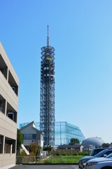 田無タワーとプラネタリウムの六都科学館