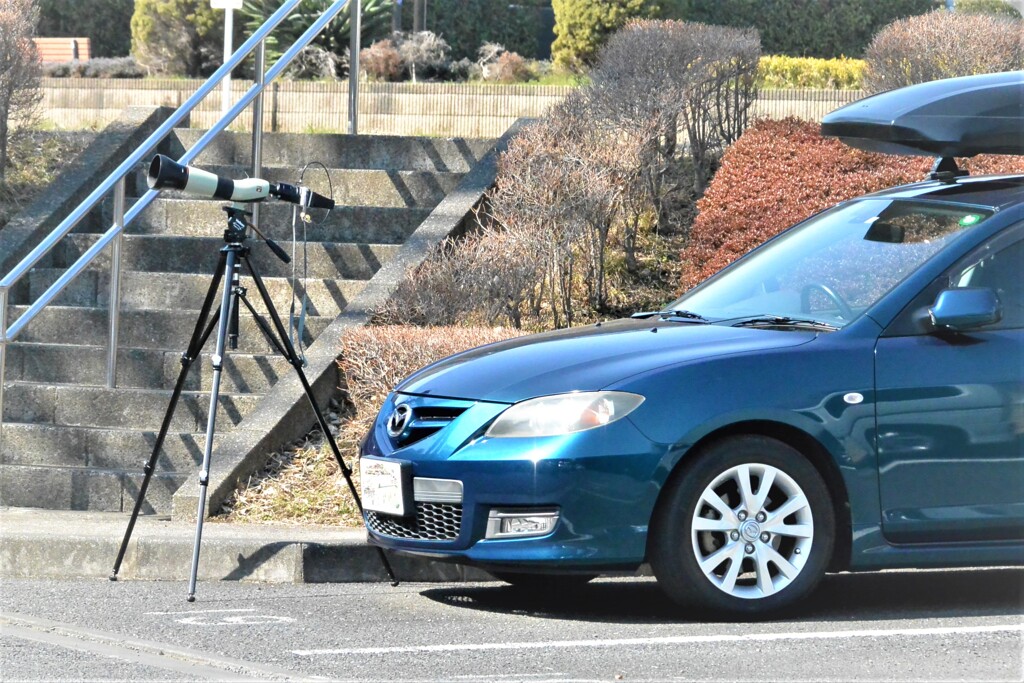 久々のデジスコ・愛車と共に・・