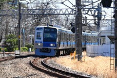早春沿線・西武拝島線6000系