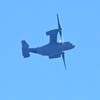 Ｋ川上空・オスプレイ