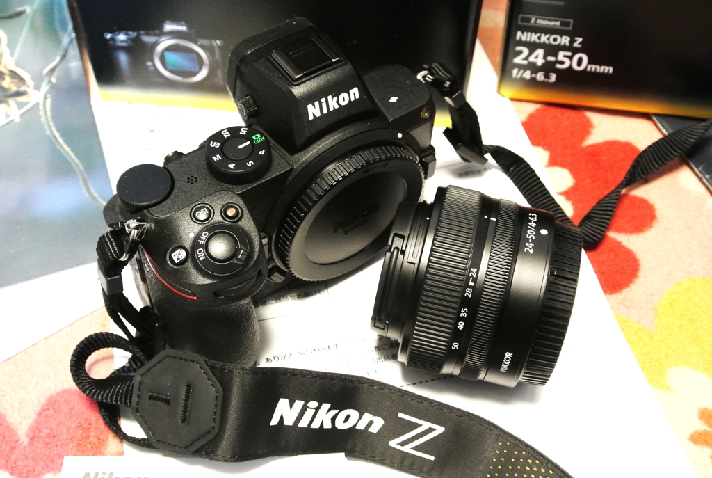 Z5と標準ズーム