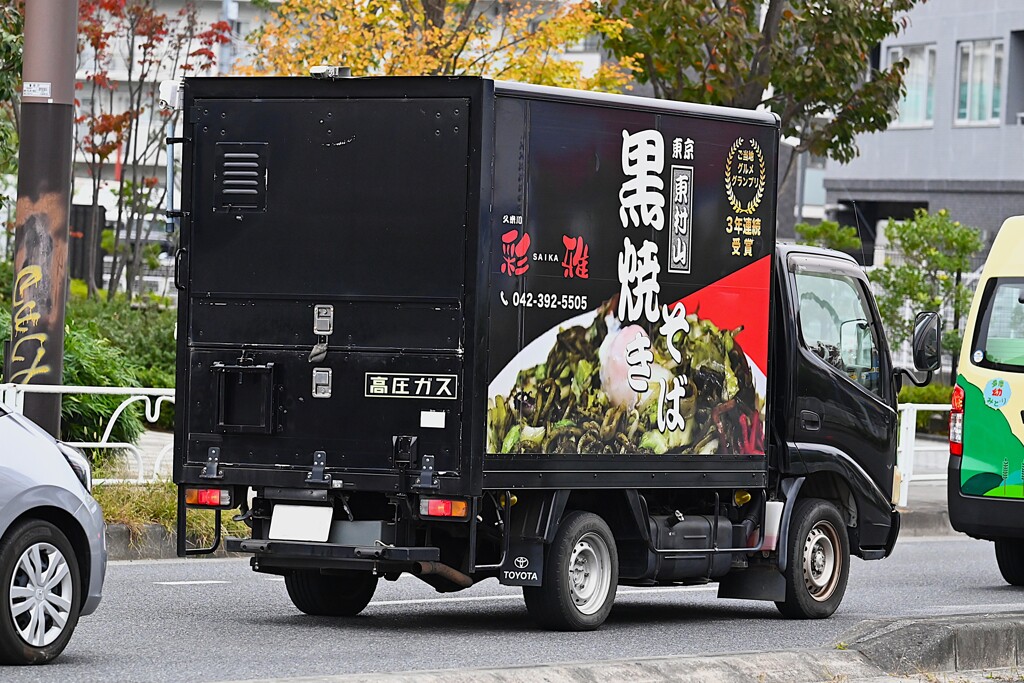 東村山名物・黒焼きそばキッチンカー