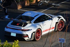 我が家のベランダより・ポルシェ911 GT3 RS 