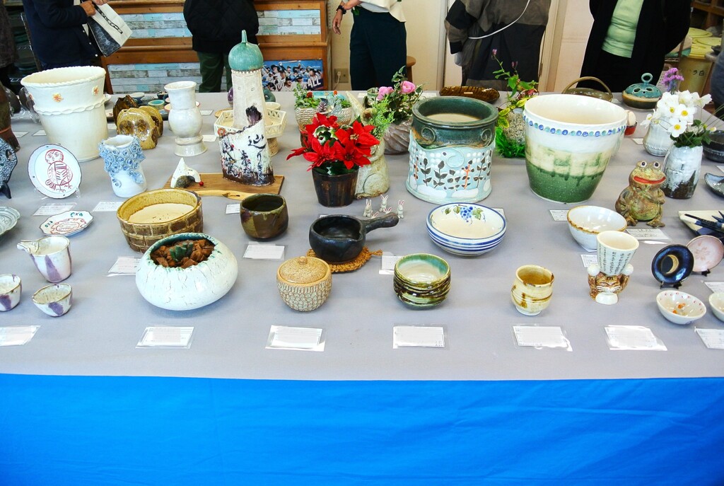 陶芸工房の作品展