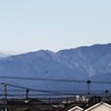 左奥三頭山・右端のピーク大岳山