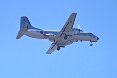 K川上空・自衛隊機（YS11）