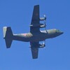 菜園・自衛隊機（C-130 輸送機・ハーキュリーズ）