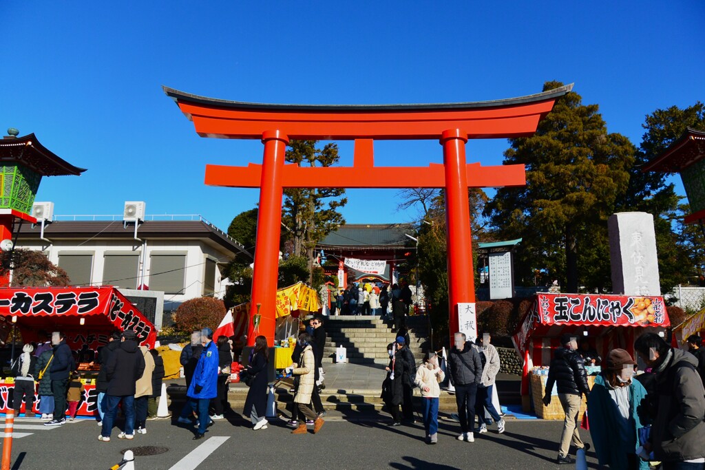 2025年1月1日 (東伏見稲荷神社)
