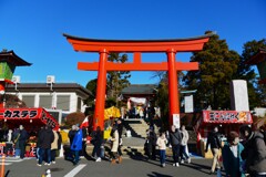 2025年1月1日 (東伏見稲荷神社)