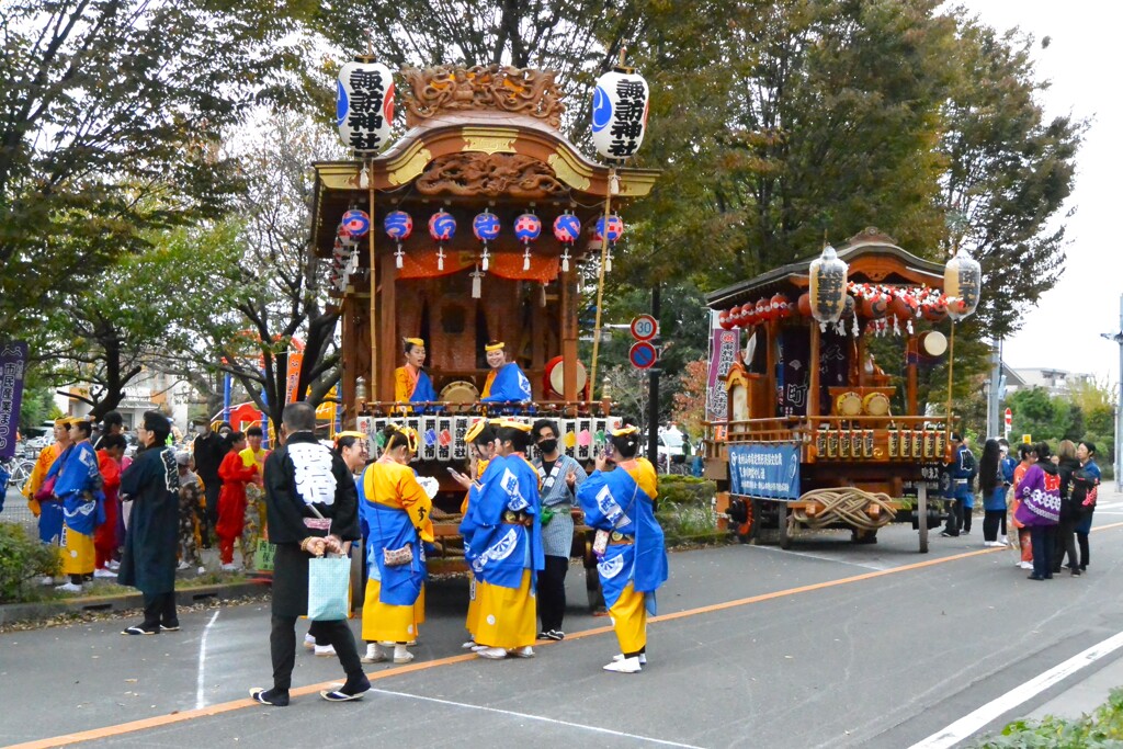 東村山市 産業まつり2024 (山車) 