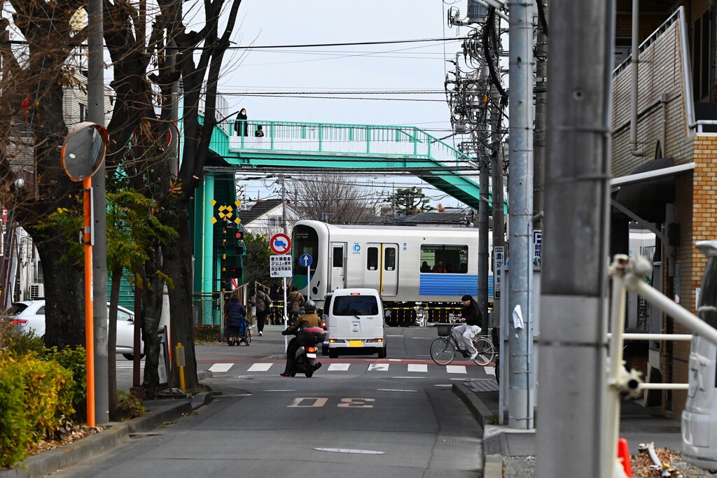 街中沿線・西武30000系スマイルちゃん