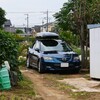 菜園・道具小屋と愛車