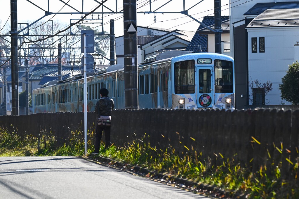 冬日和沿線・撮り鉄君と52席の至福