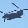 用水路上空・CH-47チヌーク