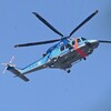 都内公園上空・警視庁ヘリ「おおとり」