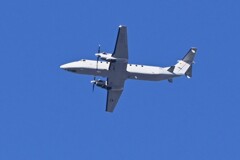 K川上空・アメリカ空軍 Beechcraft 1900 