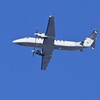 K川上空・アメリカ空軍 Beechcraft 1900 