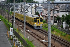 記念沿道・川越鉄道開業ヘッドマーク付2000系