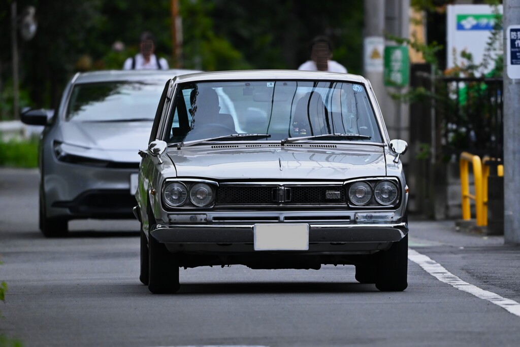 用水路沿道・往年のスカイライン