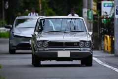 用水路沿道・往年のスカイライン