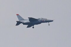 K川上空・T-4練習機