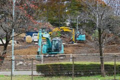K川沿道沿・消えた樹林