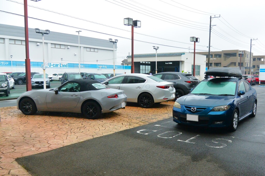 12か月点検・トップ並びの愛車 