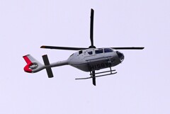 用水路・1月7日 (定時出勤飛行、ドクターヘリ？)