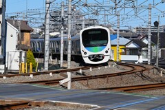 合流沿線・西武線30000系（スマイルちゃん）