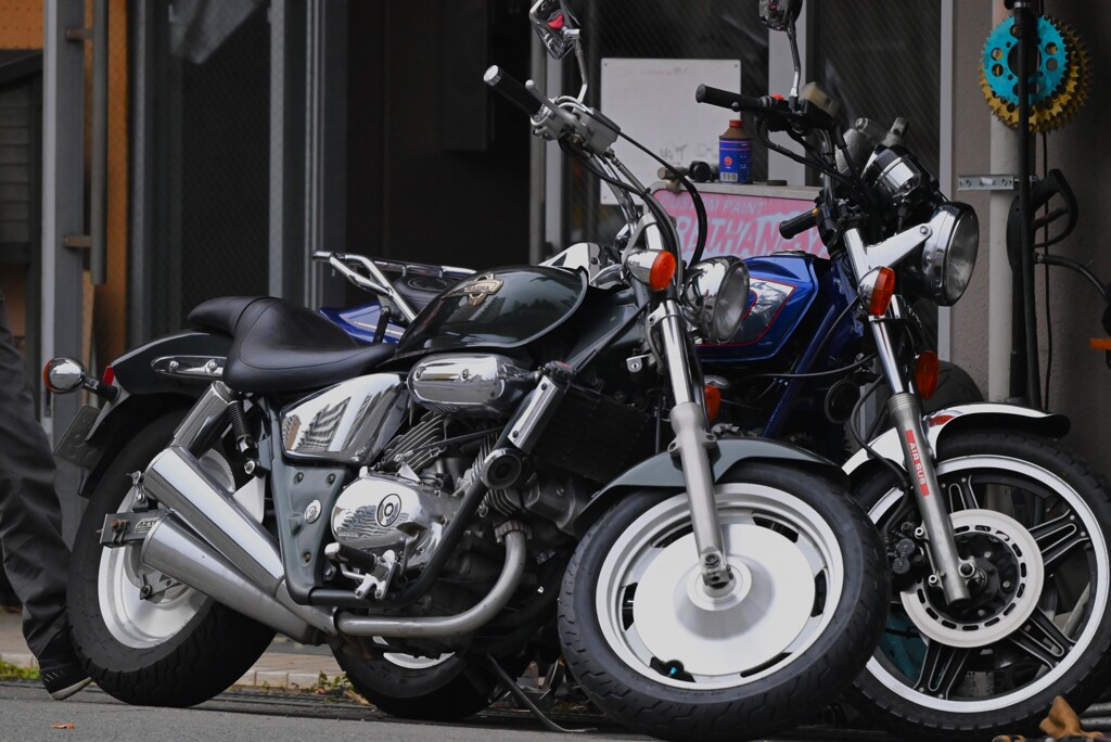 マグナ250Ｓ 蒸し暑く