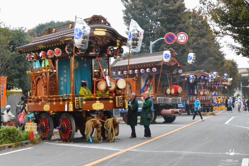 東村山市 産業まつり2024 (山車)