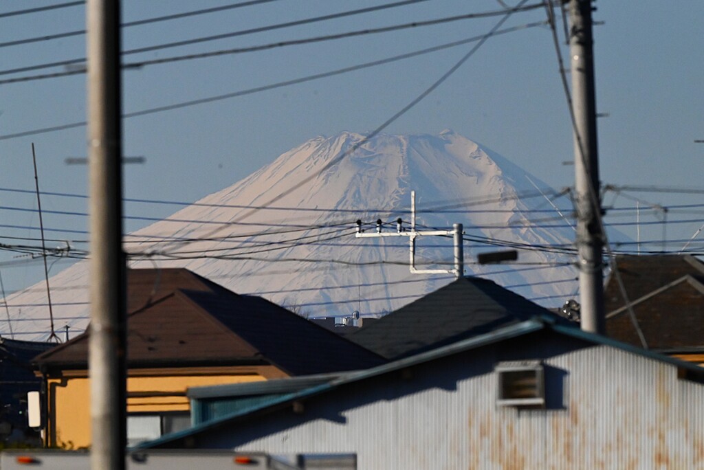 用水路・富士山