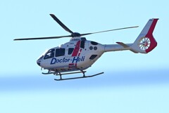 K川上空・ドクターヘリ