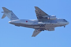 K川上空・自衛隊機（C-2輸送機）
