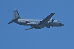 菜園上空・YS-11