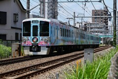 猛暑沿線・西武新宿線、52席の至福（リアビュー）