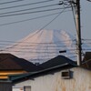 用水路・曇りの日に富士山は見えた！