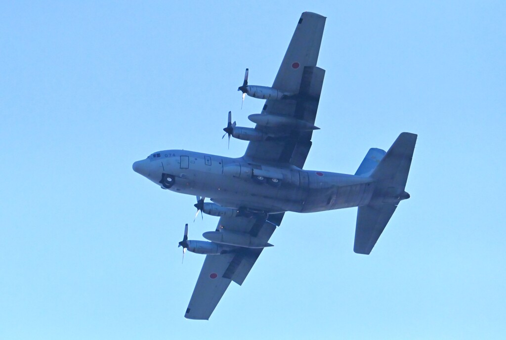 K川から見た自衛隊・  ロッキードマーティンC-130J『スーパーハーキュリー』