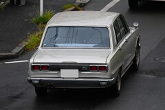 用水路入口歩道橋・NISSAN・スカイライン2000GTX