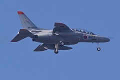 K川上空・自衛隊機（T-4練習機96－5622）