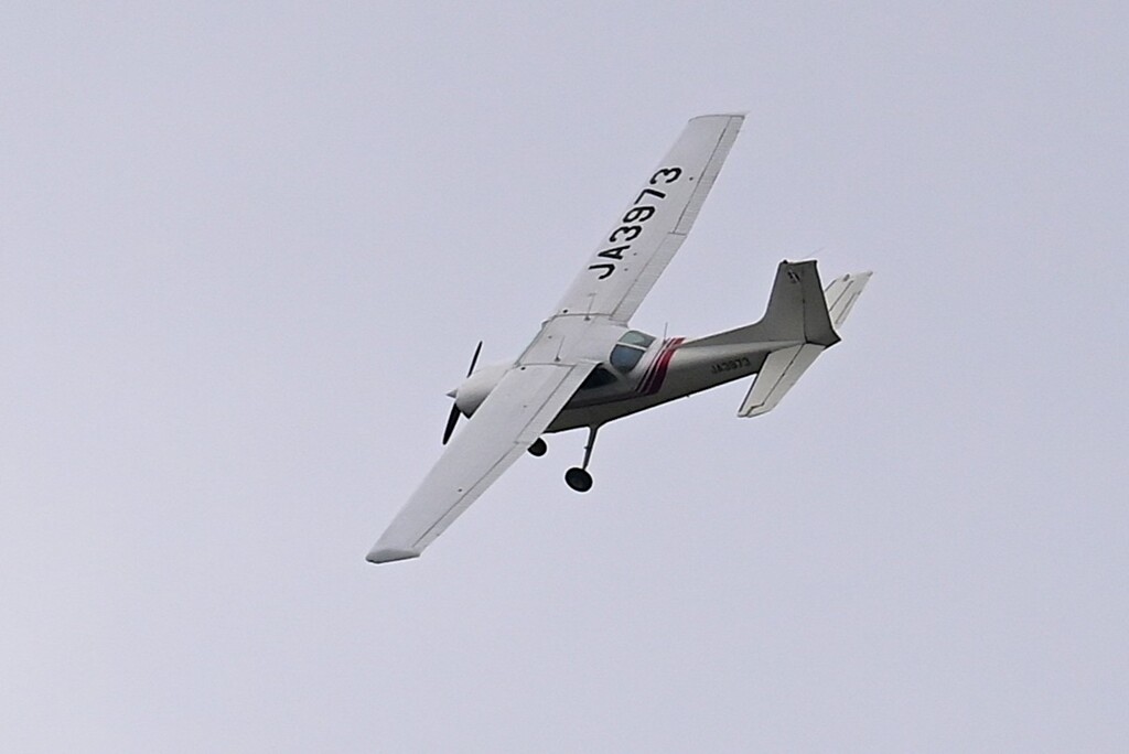 東京航空 （セスナ 172P Skyhawk ）上から