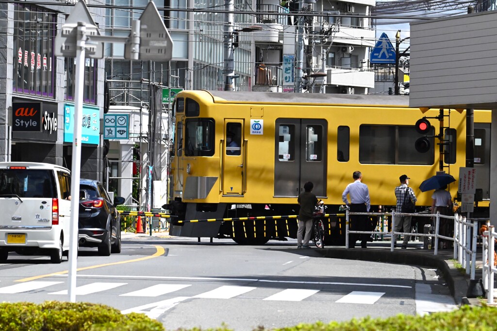 街中沿線・踏切通過
