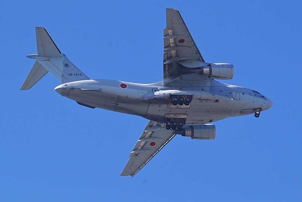 K川上空・C-2輸送機