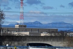 K川・桧原村方面と思われる峰々