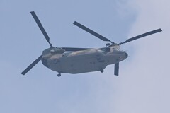 K川上空・CH-47チヌーク