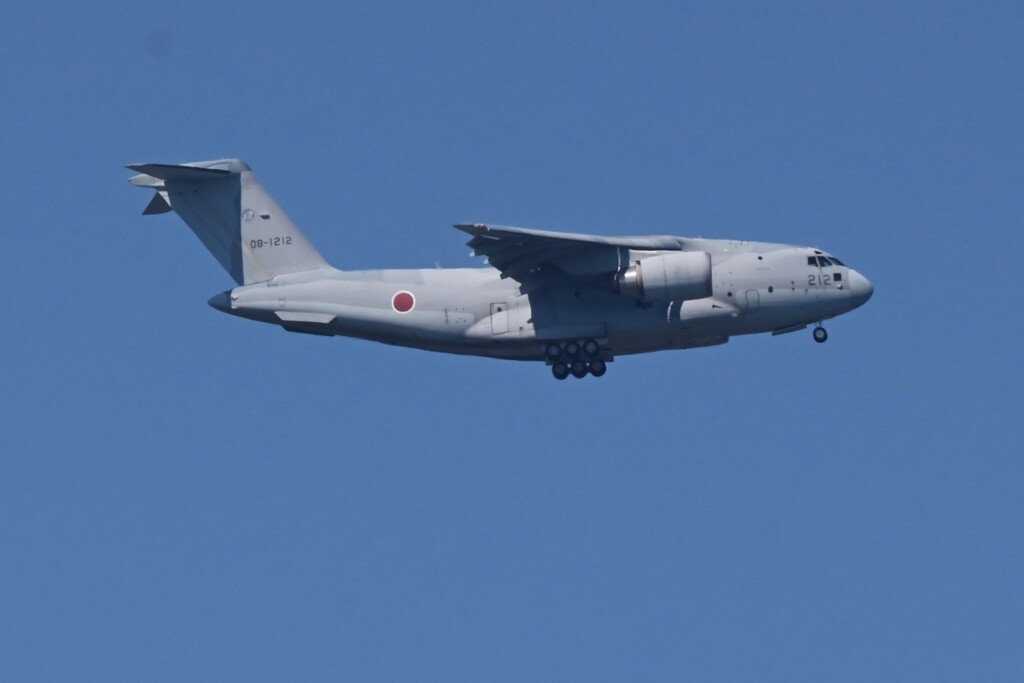 K川上空・C-2輸送機