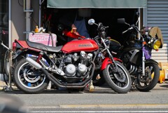 HONDA・CB750F＆Kawasakiバリオス250