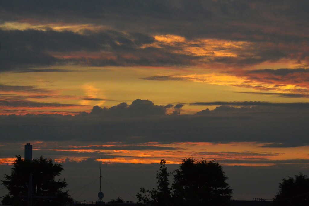 我が家のべらんだより・7月5日の朝空